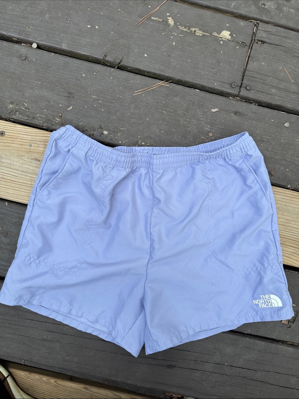 The North Face Lavender Girls' Athletic Shorts size XL (18)